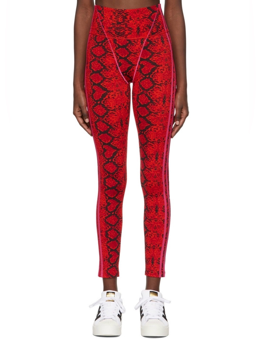 Adidas x Ivy Park - High Rise Snake Print Leggings